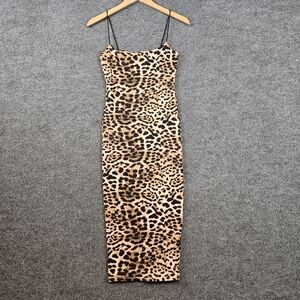"Run Wild" Naked Wardrobe Cheetah Print Bodycon Mini Dress Size: Medium